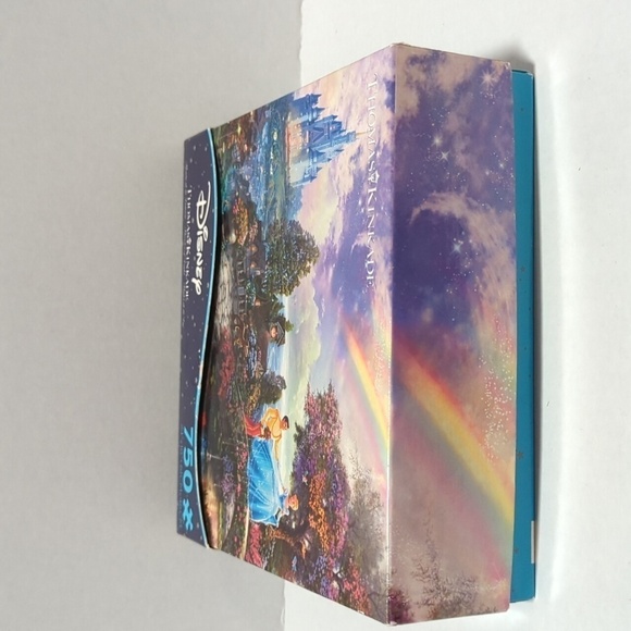 Thomas Kinkade Disney Dreams Collection Cinderella Wishes Upon a Dream Puzzle - Picture 3 of 7